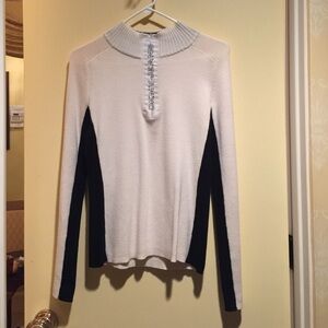 NEW DKNY Jeans 100% cotton zipup sweater